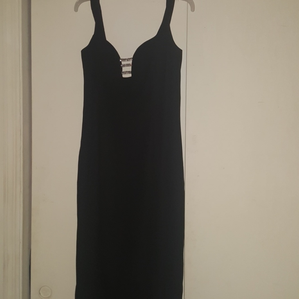 Long black dress